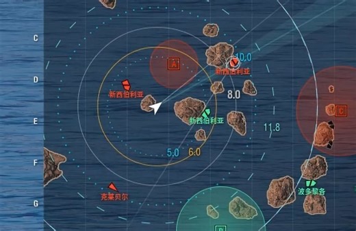 【战舰世界】紫金cw安纳波利斯神秘夹角反推