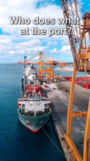 Port operations involve different people with specific responsibilities — shipping lines, agents, brokers and freight forwarders. #PortOperations #Logistics #Shipping #ImportExport #SupplyChain