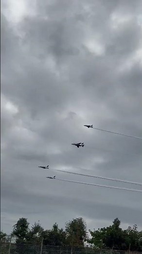 【浜松基地航空祭2025】予行 ブルーインパルス圧巻のアクロバット