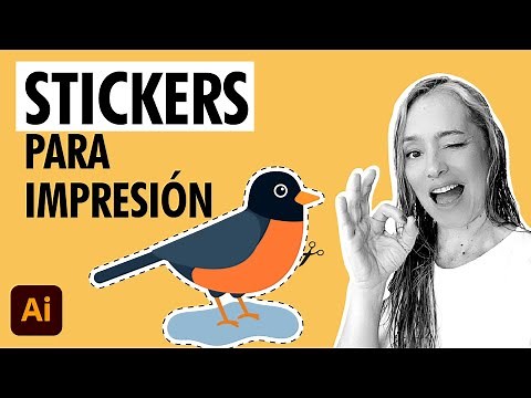 Designing STICKERS in ILLUSTRATOR