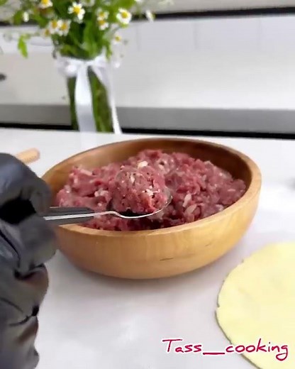 Antiqa va juda mazzali somsa retsepti va ko'rinishi 🤤