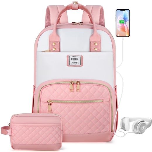 IGOLUMON Women's Backpacks for Laptop 15.6 Inch Business Backpacks Waterproof Computer Bag 2 Sets Casual Daypack College Carry on Nurse Bag Backbag for Travel - Walmart.com