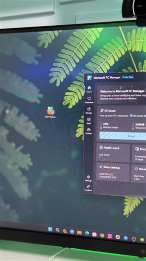 2.3K views · 63 reactions | Faça uma limpeza de Memória, cache, Arquivos temporários em poucos passos usando o PC Manager.Curti e compartilha 﫶#informatica #pc #notebook | Xerife Tech | Facebook
