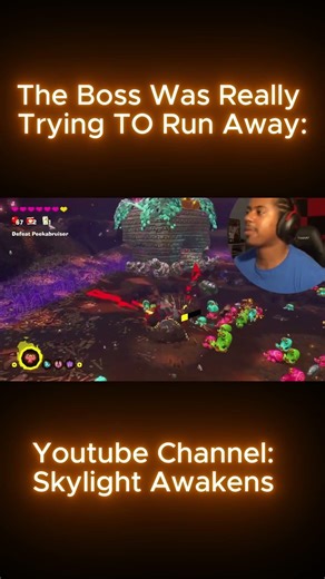 The Boss Was Really Trying TO Run Away