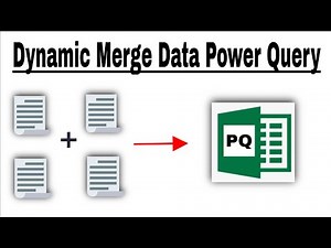 Dynamic Merge Data Power Query | Merge Data in Power Query | Merge Data Using Power Query