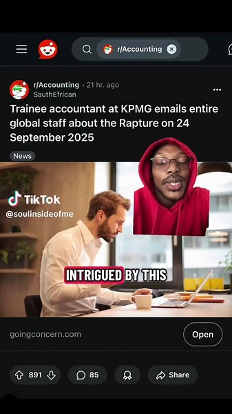 Rapture Predictions and Accounting Insights on TikTok