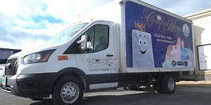 Comfort King delivery truck stolen from driveway while making delivery in Fargo