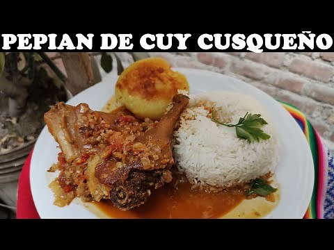 Pepián de Cuy Cusqueño