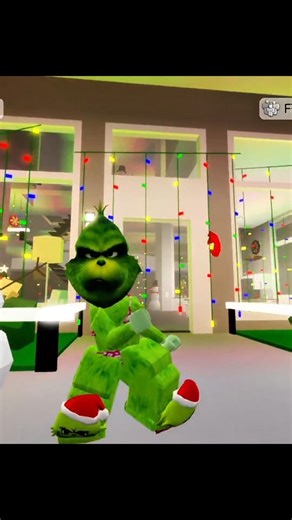 O GRINCH aprontou de novo! #roblox #shorts #brookhaven