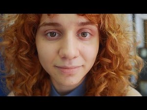 People talking with their eyes