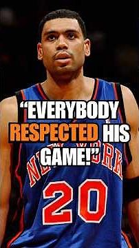 NBA legends tell a story of how GOOD & UNDERRATED Allan Houston was in the NBA! 🔥 #shorts #nba