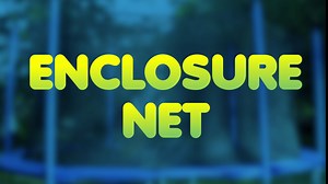 Machrus Upper Bounce Trampoline Net Replacement 7.5FT 8FT 9FT 10FT 12FT 13FT 14FT 15FT 16FT- Safety Net for Straight Poles/Arches Round Trampoline- Inside Enclosure with Straps- with Dual Tech Pocket