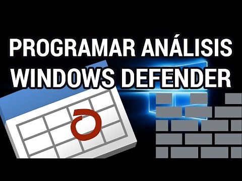 Cómo programar un análisis de Windows Defender www.informaticovitoria.com