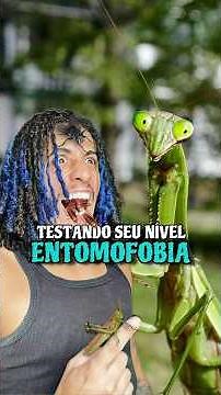 Testing your level of entomophobia | Vini Patrick #shorts