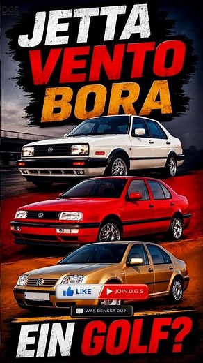 Jetta, Vento, Bora – all just one Golf?