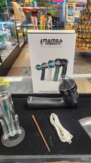⚡🌿 Upgrade Your Grind Game 🌿⚡ Tired of hand-twisting your grinder? The Electric Mamba Loader XL Herb Grinder makes grinding effortless with the push of a button. ✨ 2-gram aluminum head ⚙️ Smooth, consistent grind ⏱️ Fast, easy, no strain Perfect for anyone who wants convenience, consistency, and clean results every time. Once you go electric… there’s no going back 😉 #ElectricGrinder #MambaGrinder #HerbEssentials #SmoothGrind #UpgradeYourSetup 🌿⚡ | Mary Jane's Glass Haberdasher Inc