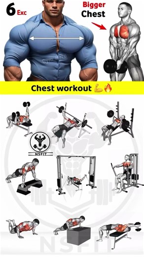 🔥 Best Chest Workout for Bigger Chest | Chest Growth Tips #shorts