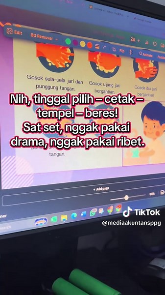 Poster SOP Edukasi Makan Bergizi Gratis untuk Dapur