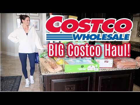 BIG Costco Grocery Haul! Prices Included + Easy Dinner Ideas! Family of 7
