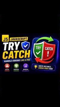 JavaScript try catch