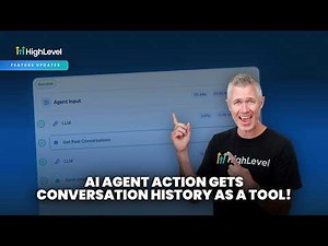 AI Agent Action Gets Conversation History as a Tool!