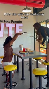 bts with the marketing team ✍️📸 tag a friend who would crush this role #food | The Taco Spot