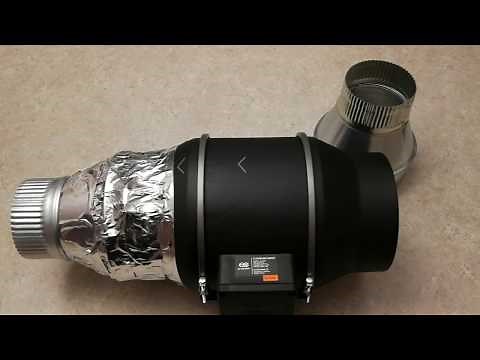 Setting up the external AC Infinity fan for the Glowforge