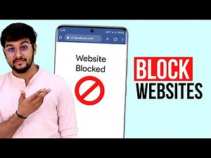 How To Block Any Website On Android | Block Websites On Chrome