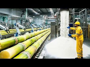 The Complete Sugar Production Process | Real Factory, Real Scale