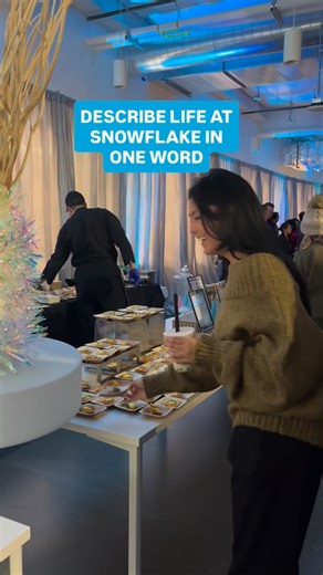 One word, infinite possibilities. ❄️ That’s life at Snowflake, a four-time Built In Best Place to Work. Join us at Snowflake and see which words will ring true to you — link in bio. #lifeatsnowflake #officelife #tech #careeropportunities #companyculture | Snowflake Inc.