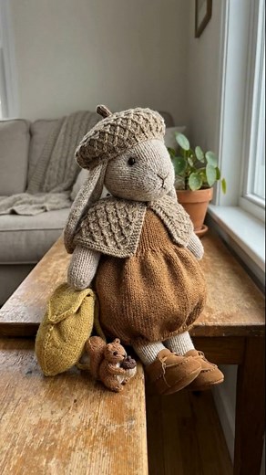 62K views · 1.8K reactions | Knitting Tutorial: The "Acorn" Guardian Bunny – Free Knitting Pattern #diy #handmade #knitting | Daily Knitting Ideas | Facebook