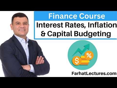 💸 Interest Rates, Inflation & Capital Budgeting — Corporate Finance Course