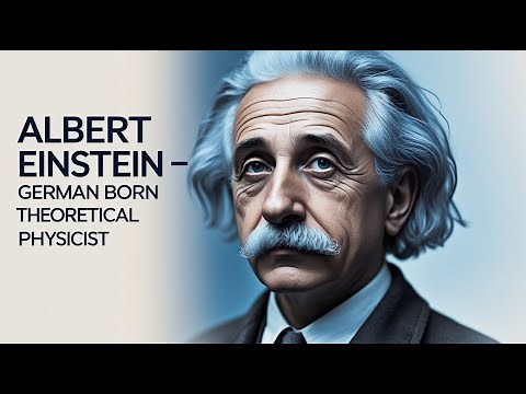 Albert Einstein – German born theoretical physicist