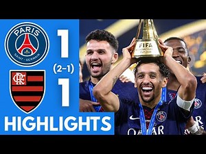 PSG vs Flamengo (3-2) Highlights | FIFA Intercontinental Cup Final 2025