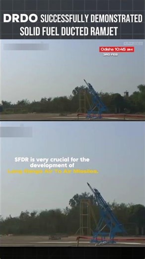 DRDO successfully test SFDR #ytshorts #viralvideo