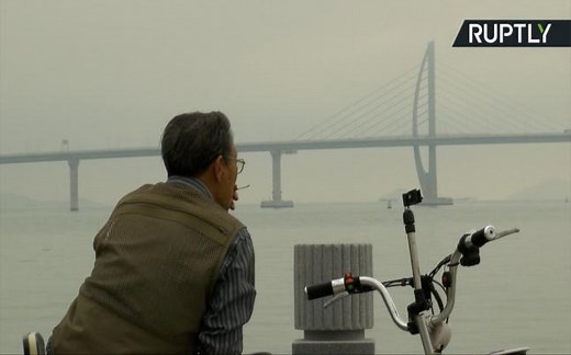 World's Longest Over-Water Bridge to Connect Hong Kong and Mainland China