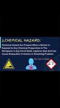 Chemical Hazard With Examples #chemicalhazard #hazard