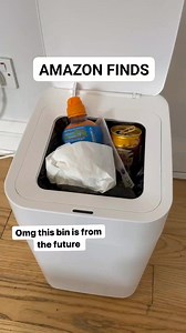 4.9M views · 74K reactions | This garbage can is from the future #amazonhome #cleaningtips #cleaninghacks #founditonamazon #garbage #SHAREIT | Viral Products Finds | Facebook