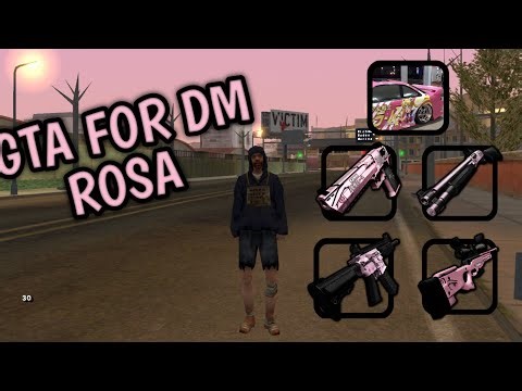 GTA FOR DM ROSA[TODAS GPU] BOM PRA PVP E RPG
