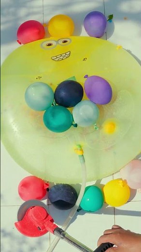 Minion Toy Bursting with Orbeez & Balloons – Satisfying ASMR