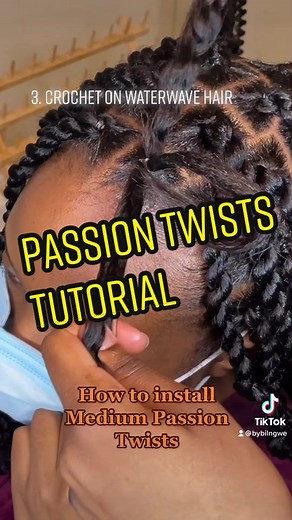 Water Wave Passion Twists Tutorial