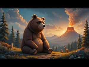 The Sleepy Bear Who Saved the Forest | Heartwarming Animated Story for Kids