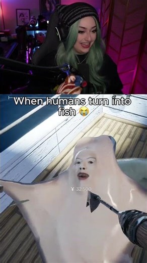 When humans turn into fish #umigari