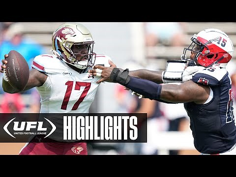 Michigan Panthers vs. Houston Roughnecks Extended Highlights | United Football League