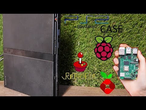 The RASPBERRY Pi 4 - A $35 RETRO CONSOLE in a PS2 Case