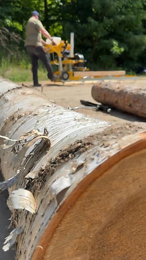 Why run to the store when you can mill it yourself? Nothing beats having your own sawmill. Just fire up the mill and cut exactly what you need, when you need it. No more store runs, no more settling for what's on the shelf🔥 | Frontier Sawmills