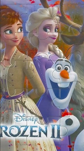 Frozen 2 Puzzle #puzzlegame #puzzles #puzzlegames #jigsawpuzzle #frozen #elsa #frozen2
