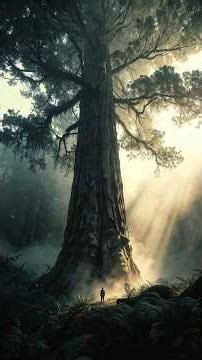 America’s Tallest Tree Is SECRET 🌲#USAFacts #TallestTree #RedwoodForest #NatureFacts