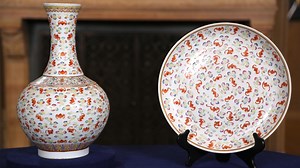 Appraisal: Chinese Vase & Plate, ca. 1900 | Antiques Roadshow