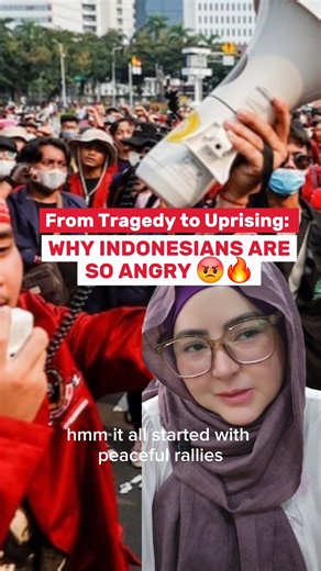 From Peaceful Protest To Chaos- What started as a peaceful protest turned into a nationwide uprising. Here’s how one man’s tragic death exposed corruption and sparked Indonesia’s biggest protests in years. #indonesia #IndonesiaProtests #JusticeNow #VoicesOfThePeople #BreakingPoint #FYI | Hadi & Ciha